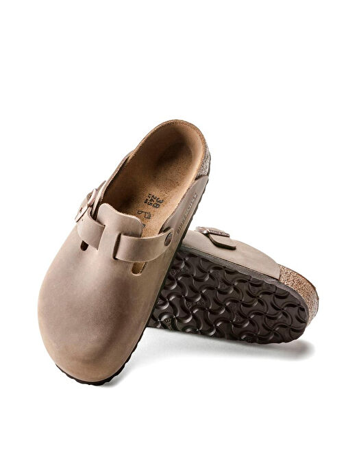 Birkenstock BOSTON LEOI Bej Erkek Terlik - Görsel 3