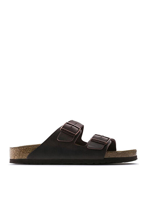 Birkenstock Kahverengi Erkek Deri Terlik 452763 - Görsel 2