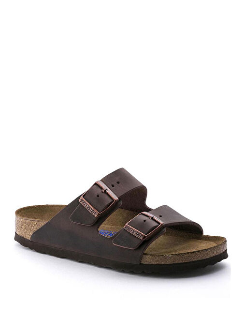 Birkenstock Kahverengi Erkek Deri Terlik 452763 - Görsel 6