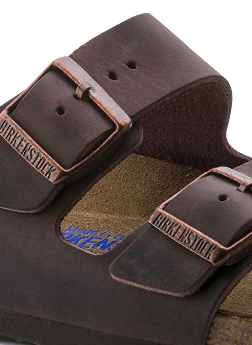 Birkenstock Kahverengi Erkek Deri Terlik 452763 - Görsel 7