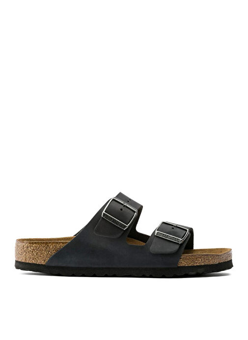 Birkenstock Siyah Erkek Deri Terlik 752483 - Görsel 2