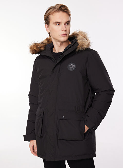 Aeropostale Siyah Erkek Mont E-By015 1634768 Boyner