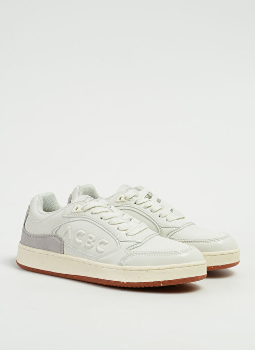 Acbc Beyaz-Gri Kadın Sneaker SHACBBL200 - Görsel 3