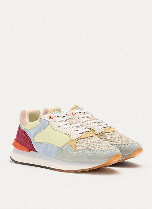 Hoff Çok Renkli Kadın süet Sneaker 12302005750 - Görsel 4