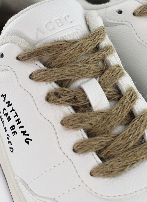 Acbc Beyaz Kadın Sneaker SHACBEVE283 - Görsel 4