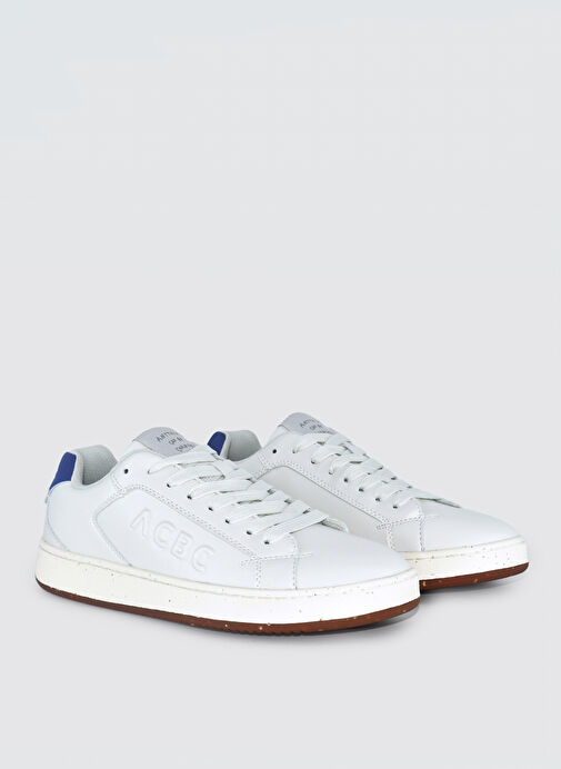 Acbc Beyaz-Mavi Kadın Sneaker SHACBTL203 - Görsel 3