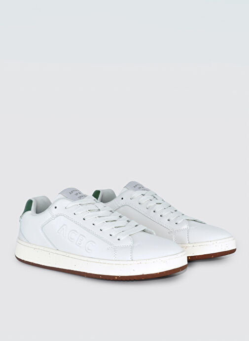 Acbc Beyaz-Yeşil Kadın Sneaker SHACBTL204 - Görsel 3
