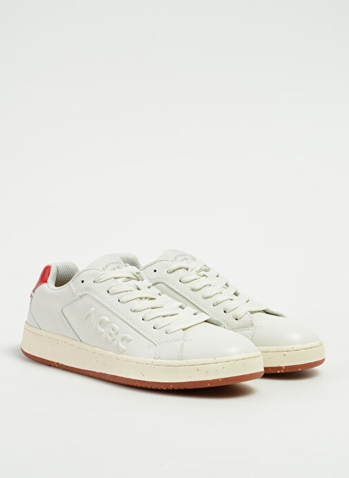 Acbc Beyaz-Kırmızı Kadın Sneaker SHACBTL225 - Görsel 3