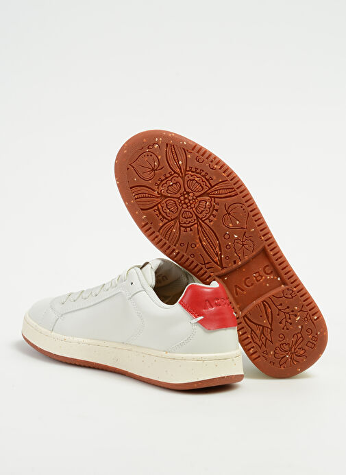 Acbc Beyaz-Kırmızı Kadın Sneaker SHACBTL225 - Görsel 5