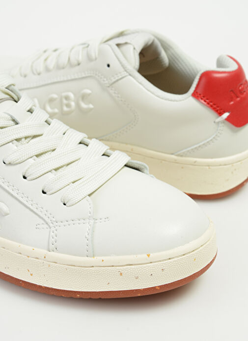 Acbc Beyaz-Kırmızı Kadın Sneaker SHACBTL225 - Görsel 6