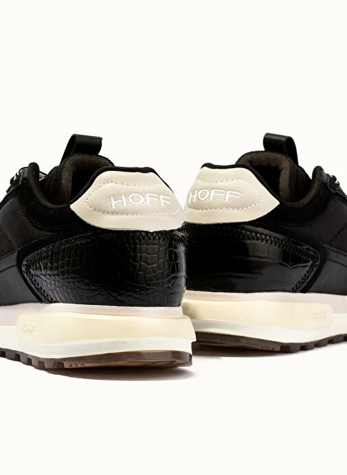 Hoff Siyah-Beyaz Kadın deri Sneaker 221070081 - Görsel 4
