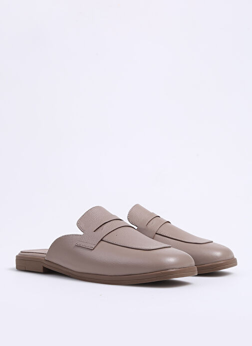 Manijero Vizon Kadın Deri Terlik ALBA - Görsel 3