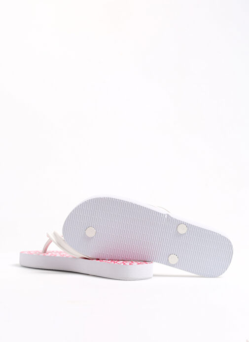 Armani Exchange Beyaz-Pembe Kadın Sandalet XDQ010XV700S606 - Görsel 5