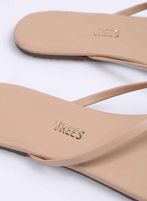 Tkees Krem Kadın Terlik TK-3004 - Görsel 6