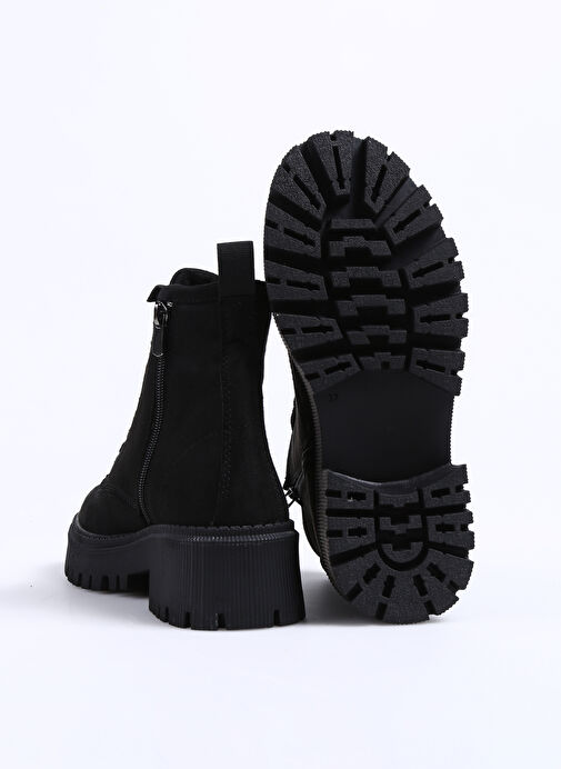 F By Fabrika Siyah Kadın Bot ASHUR - Görsel 5