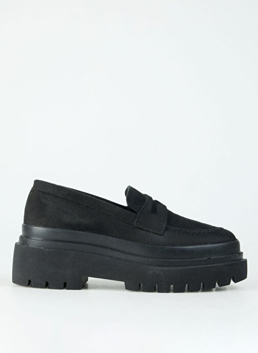 F By Fabrika Siyah Kadın Loafer MOTLENA - Görsel 2