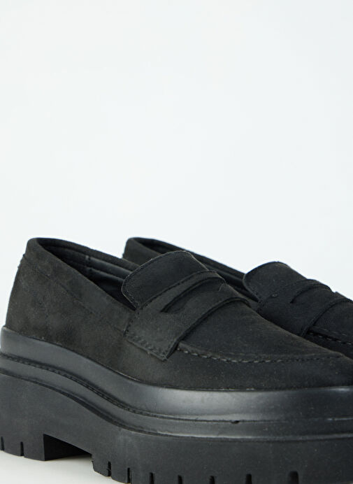 F By Fabrika Siyah Kadın Loafer MOTLENA - Görsel 4