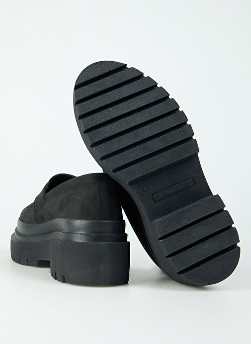 F By Fabrika Siyah Kadın Loafer MOTLENA - Görsel 6