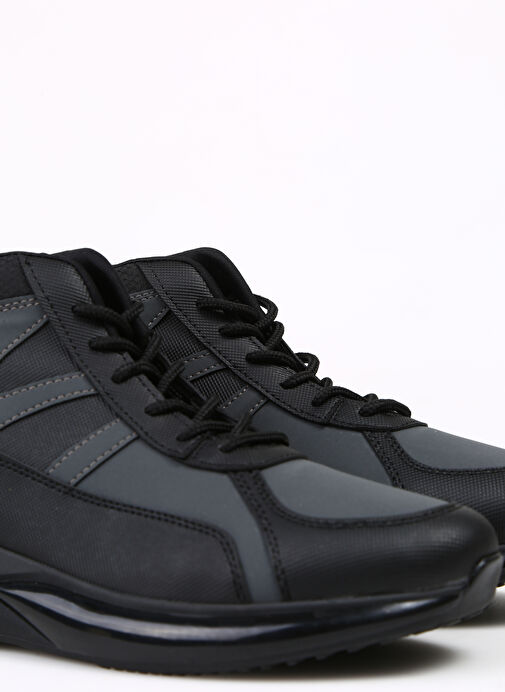 F By Fabrika Siyah-Gri Erkek Sneaker DYLENA - Görsel 6