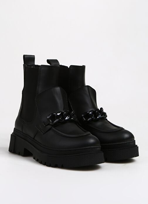 F By Fabrika Siyah Kadın Bot MCTONY - Görsel 3