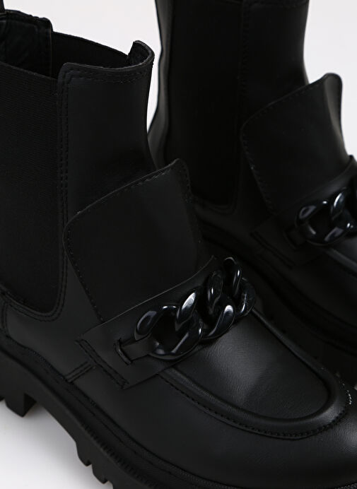 F By Fabrika Siyah Kadın Bot MCTONY - Görsel 6