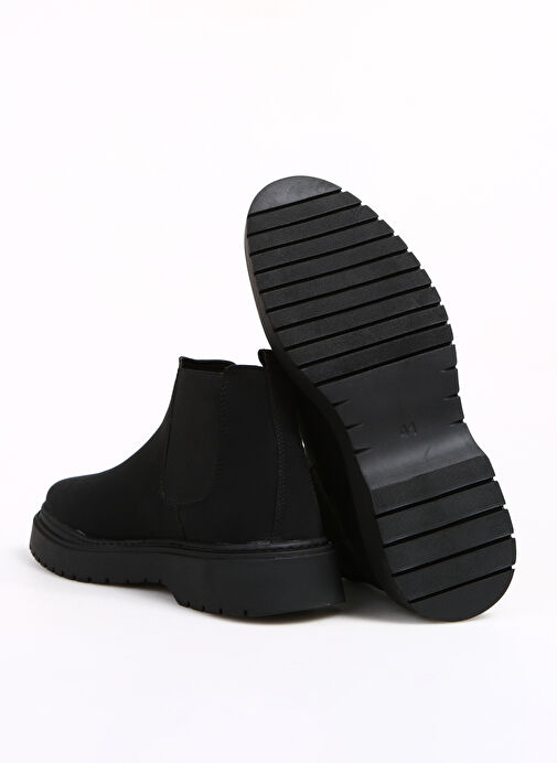 F By Fabrika Siyah Erkek Bot MOTTER - Görsel 2