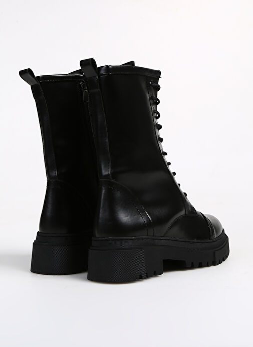 F By Fabrika Siyah Kadın Bot MINDUAS - Görsel 4