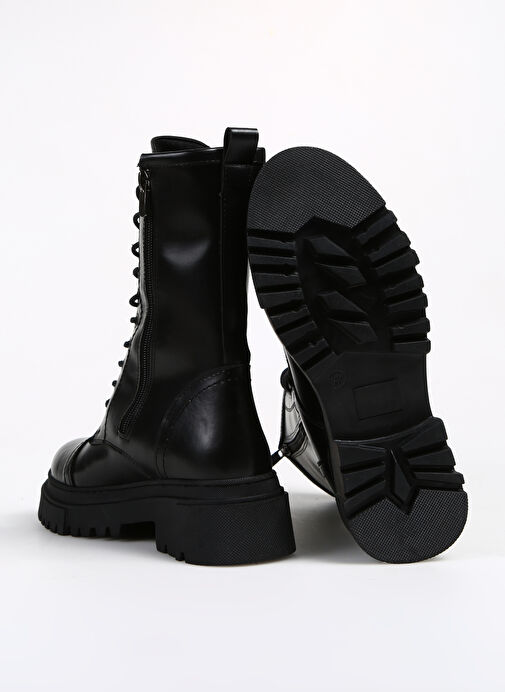 F By Fabrika Siyah Kadın Bot MINDUAS - Görsel 5