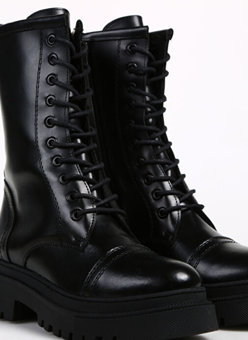 F By Fabrika Siyah Kadın Bot MINDUAS - Görsel 6