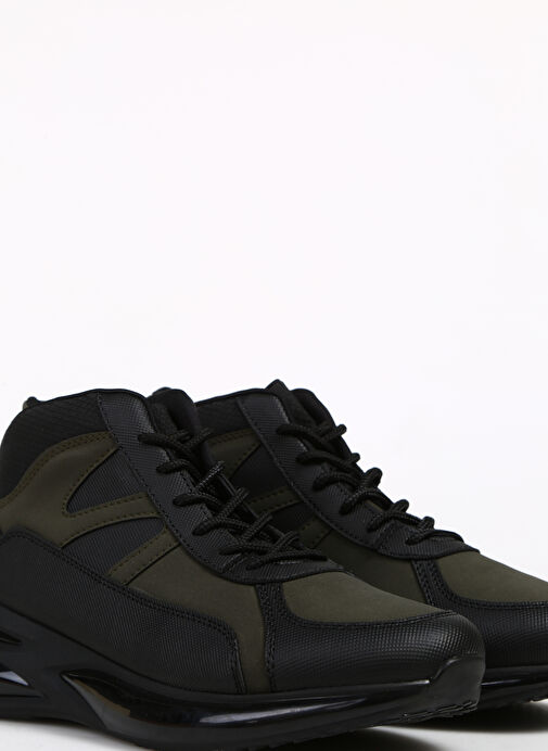 F By Fabrika Haki-Siyah Erkek Sneaker DYLENA - Görsel 6