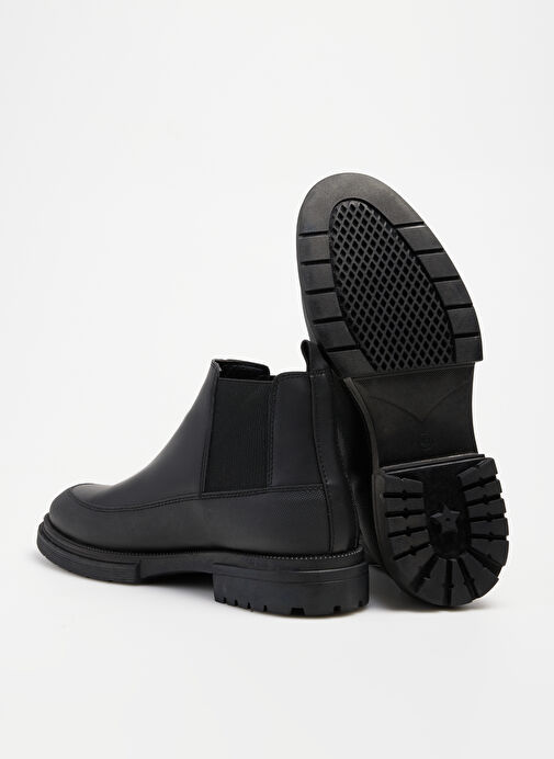 F By Fabrika Siyah Erkek Bot GUDAITIS - Görsel 4