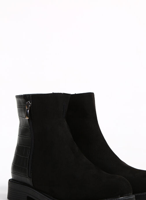 F By Fabrika Siyah Kadın Bot MELIOREN - Görsel 6