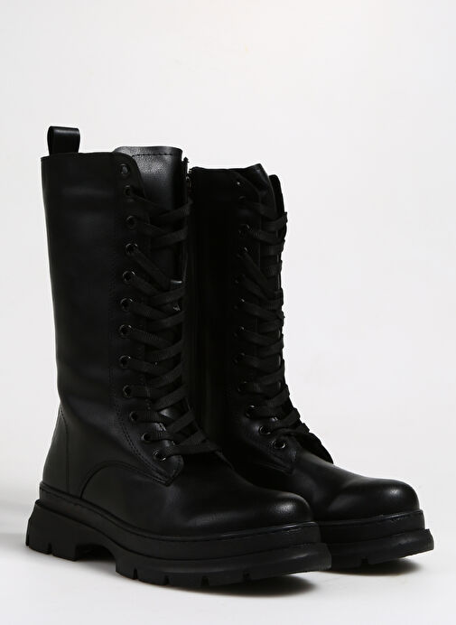 F By Fabrika Siyah Kadın Çizme NESTAR - Görsel 3