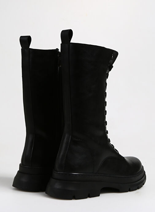 F By Fabrika Siyah Kadın Çizme NESTAR - Görsel 4