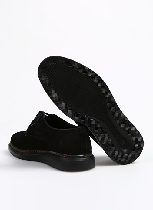 F By Fabrika Siyah Erkek Süet Klasik Ayakkabı GAMES SUET - Görsel 5