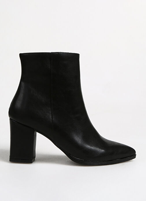 F By Fabrika Siyah Kadın Topuklu Bot GRILO - Görsel 2