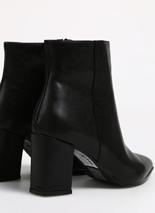 F By Fabrika Siyah Kadın Topuklu Bot GRILO - Görsel 6