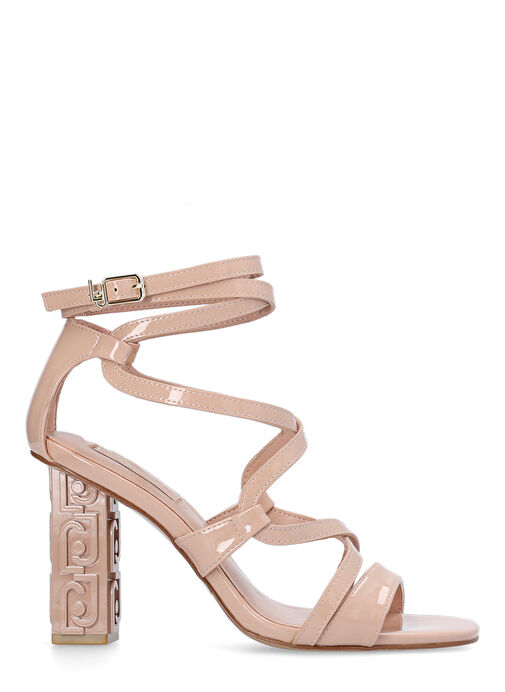 Liu Jo Bej Kadın Deri Topuklu Ayakkabı SA3111EX00451315 - Görsel 2