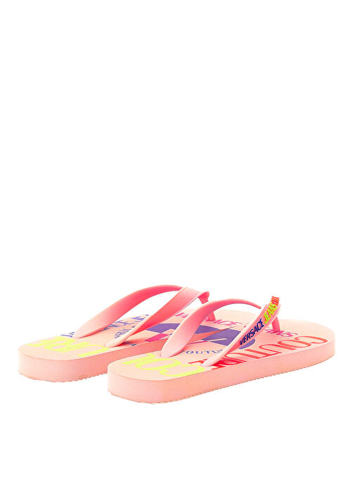 Versace Jeans Couture Pembe Kadın Terlik 74VA3SQ7ZS628PW9 - Görsel 3