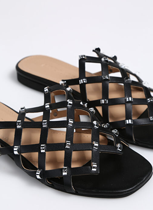 Mi Piace Siyah Kadın Terlik - Görsel 6