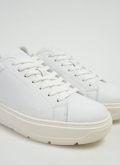 Love Moschino Beyaz Kadın Sneaker JA15304G1GIA0100 - Görsel 6
