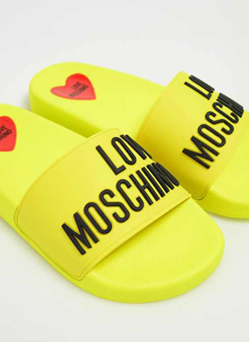 Love Moschino Sarı Kadın Terlik JA28052G0GI13400 - Görsel 6
