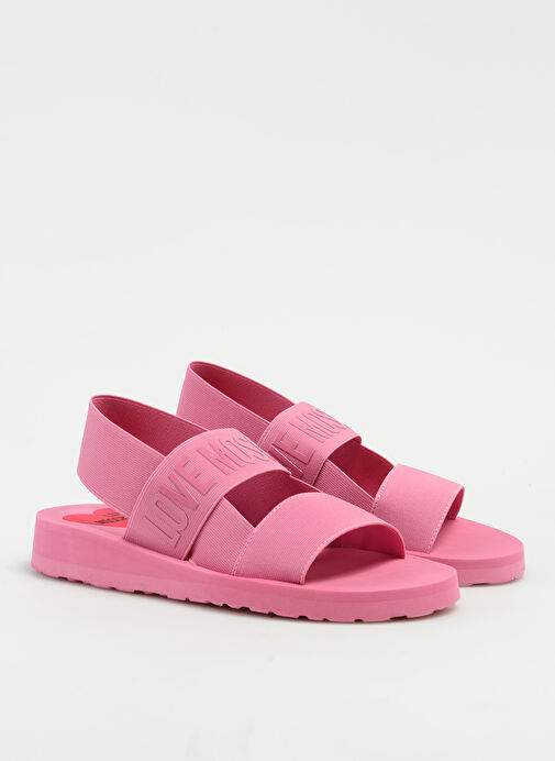Love Moschino Pembe Kadın Sandalet JA16033G0GJN7618 - Görsel 3