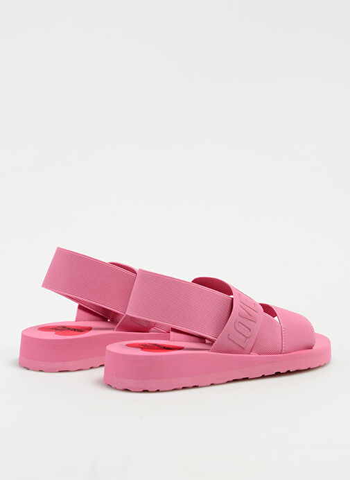 Love Moschino Pembe Kadın Sandalet JA16033G0GJN7618 - Görsel 4