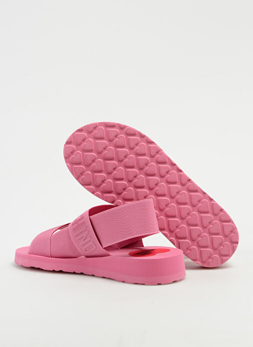 Love Moschino Pembe Kadın Sandalet JA16033G0GJN7618 - Görsel 5