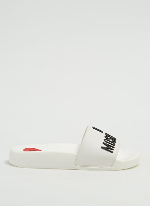 Love Moschino Beyaz Kadın Terlik JA28052G0GI14100 - Görsel 2