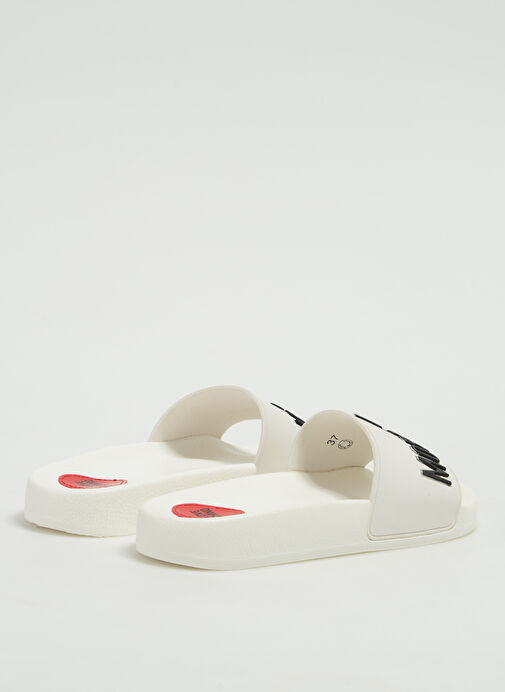 Love Moschino Beyaz Kadın Terlik JA28052G0GI14100 - Görsel 4