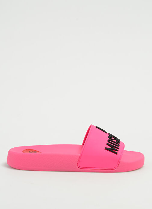 Love Moschino Pembe Kadın Terlik JA28052G0GI13604 - Görsel 2