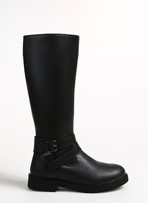 F By Fabrika Siyah Kadın Çizme MOUTH - Görsel 2