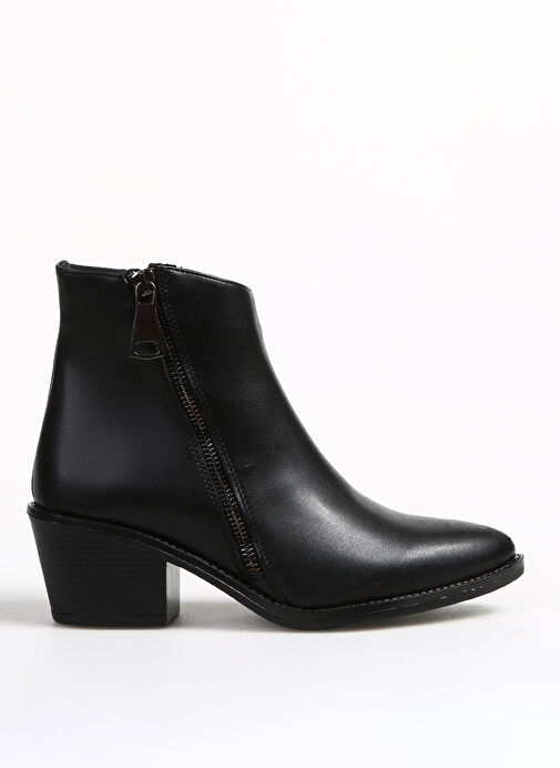 F By Fabrika Siyah Kadın Bot GARVANZA - Görsel 2